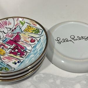 Lilly Pulitzer cup coasters (set of 4)
